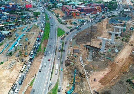 Nút giao phức tạp nhất dự án Vành đai 3 TP.HCM sẽ thông xe vào cuối năm nay, loạt dự án BĐS xung quanh hưởng lợi