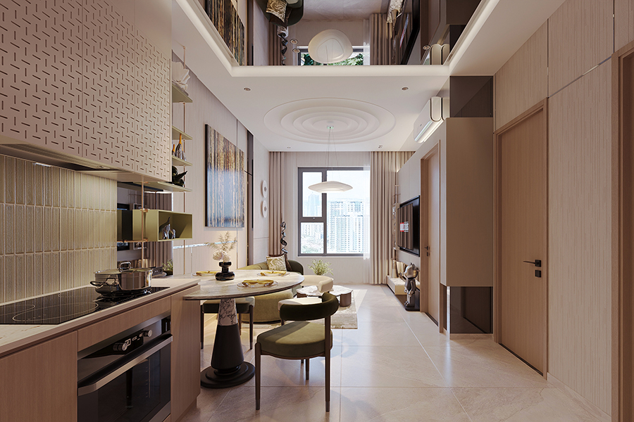 Không gian sống tinh tế tại Fresia Riverside, nơi mỗi không gian đều được chăm chút tỉ mỉ để mang đến tổ ấm hoàn hảo cho chủ nhân tương lai